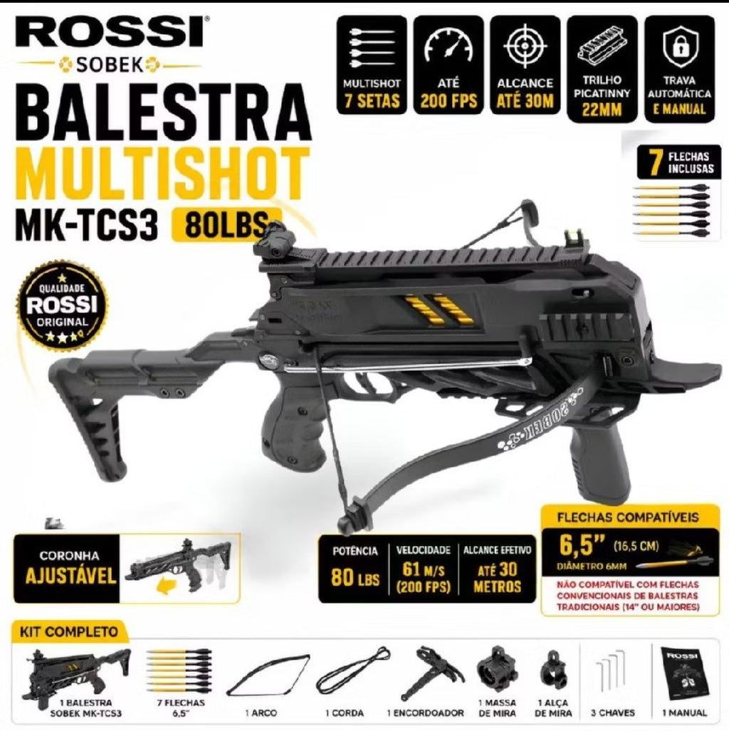 Balestra Rossi Sobek Multishot MK-TCS3 80lbs