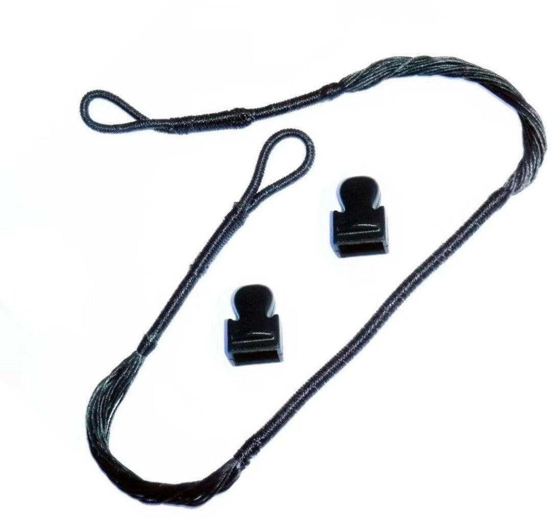 Corda String de Reposição Balestra / Besta  80 Libras (Com Ponteiras TIP)