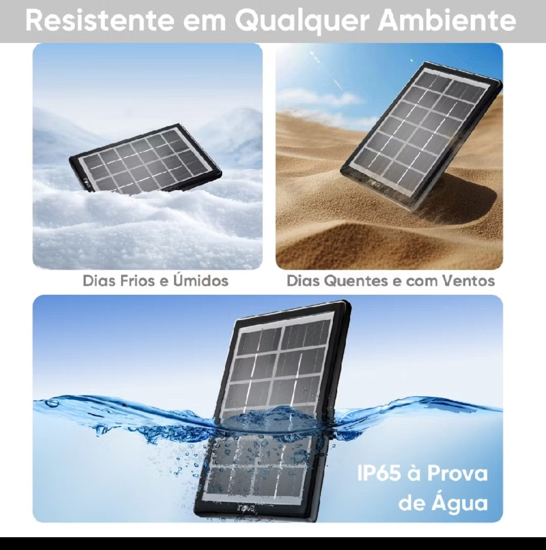 Painel Solar Portátil inova