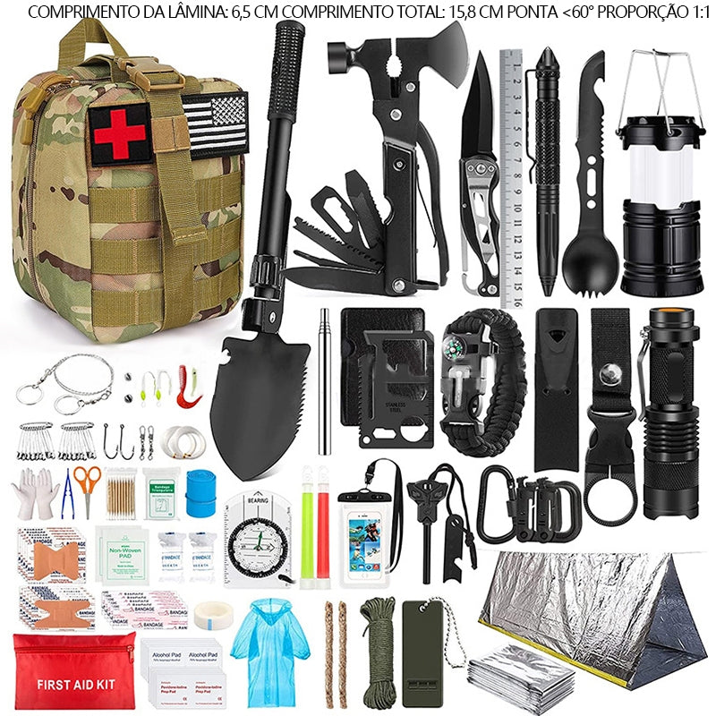 Kit Sobrevive72h com 42 ítens