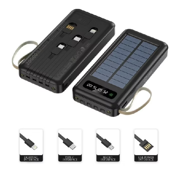 Painel solar com Power bank