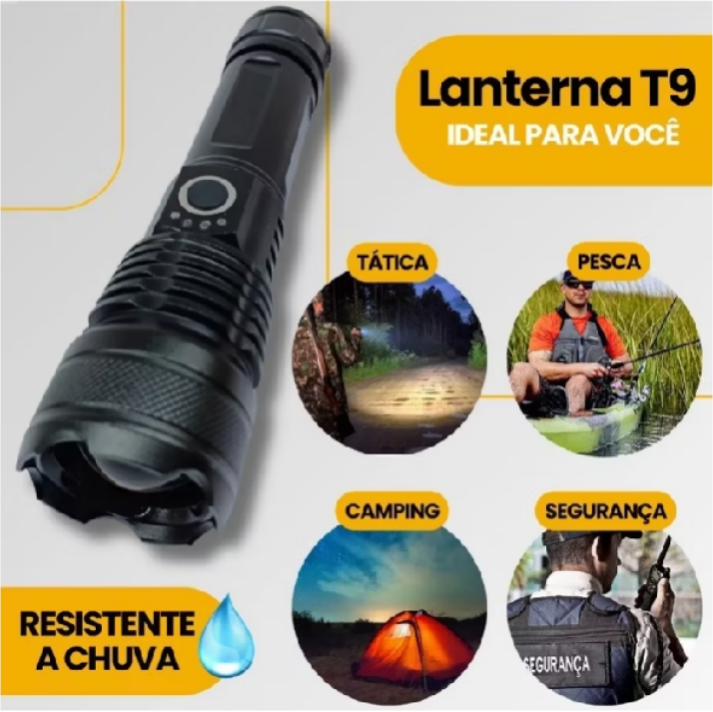 Lanterna T9 tática